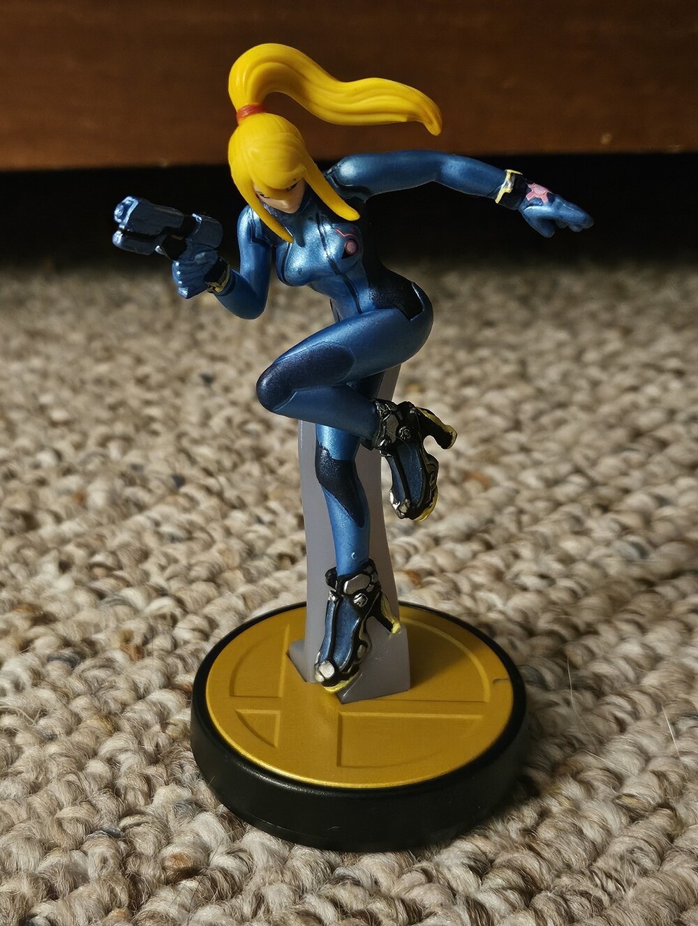 Super Smash Bros Zero Suit Samus Amiibo
